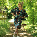 Robe Joanne — Viscose graphique éclat - Quintessence