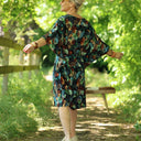 Robe Joanne — Viscose graphique éclat - Quintessence