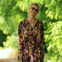 Robe Joanne — Viscose ikat - Quintessence