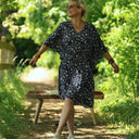 Robe Joanne — Viscose nuit d'été - Quintessence