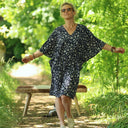 Robe Joanne — Viscose nuit d'été - Quintessence