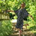Robe Joanne — Viscose nuit d'été - Quintessence