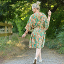 Robe Joanne — Viscose vert lumière - Quintessence
