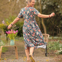 Robe Juliette - Coton Fleurs d'Inde - Quintessence