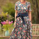 Robe Juliette - Coton Fleurs d'Inde - Quintessence