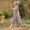 Robe Juliette - Coton Fleurs d'Inde - Quintessence