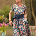 Robe Juliette - Coton Fleurs d'Inde - Quintessence