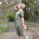 Robe Juliette - lin kaki - Quintessence
