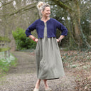 Robe Juliette - lin kaki - Quintessence