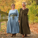 Robe Louisa - jean de coton bleu stone - Quintessence