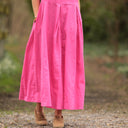 Robe Louisa - Lin fuchsia - Quintessence
