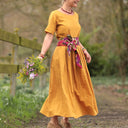 Robe Louisa - Lin tournesol - Quintessence