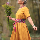 Robe Louisa - Lin tournesol - Quintessence