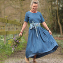 Robe Louisa - Lyocell denim bleu - Quintessence