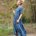 Robe Louisa - Lyocell denim bleu - Quintessence