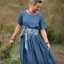 Robe Louisa - Lyocell denim bleu - Quintessence