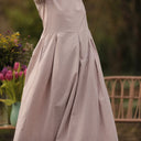 Robe Louisa - Vichy ficelle - Quintessence