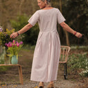 Robe Louisa - Vichy ficelle - Quintessence