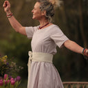 Robe Louisa - Vichy ficelle - Quintessence