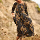 Robe Louisa viscose Brume sauvage - Quintessence