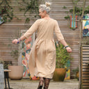 Robe Louisette - Seersucker vichy ocré - Quintessence