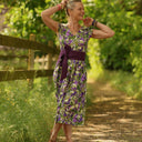 Robe Louison - Iris graphique - Quintessence