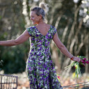 Robe Louison - Iris graphique - Quintessence