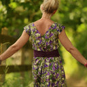 Robe Louison - Iris graphique - Quintessence