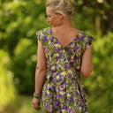 Robe Louison - Iris graphique - Quintessence