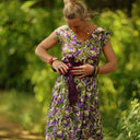 Robe Louison - Iris graphique - Quintessence