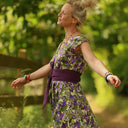 Robe Louison - Iris graphique - Quintessence