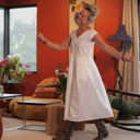 Robe Louison - lin blanc - Quintessence