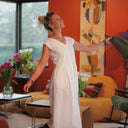 Robe Louison - lin blanc - Quintessence