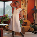 Robe Louison - lin blanc - Quintessence