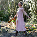 Robe Louison - lin rose poudré - Quintessence