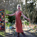 Robe Louison - lin terracotta - Quintessence