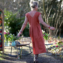 Robe Louison - lin terracotta - Quintessence