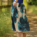 Robe Louison - satin de coton Jardin d’Hiver - Quintessence