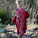 Robe Louison - Satin de coton palette fauve - Quintessence