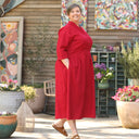 Robe Manon - lin ocre - Quintessence