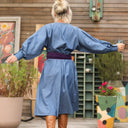 Robe Orlane - jean de coton bleu - Quintessence