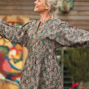 Robe Orlane - popeline de coton Brise boisée - Quintessence