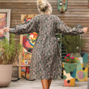 Robe Orlane - popeline de coton Brise boisée - Quintessence