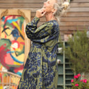 Robe Orlane - satin de coton Ondée botanique - Quintessence