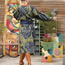 Robe Orlane - satin de coton Ondée botanique - Quintessence