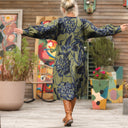 Robe Orlane - satin de coton Ondée botanique - Quintessence