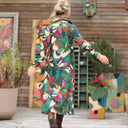 Robe Pensée - Satin de coton Couleurs de saison - Quintessence