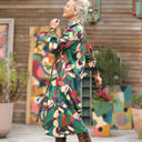 Robe Pensée - Satin de coton Couleurs de saison - Quintessence