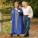 Robe Pensée - Velours côtelé bleu majorelle - Quintessence