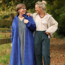 Robe Pensée - Velours côtelé bleu majorelle - Quintessence